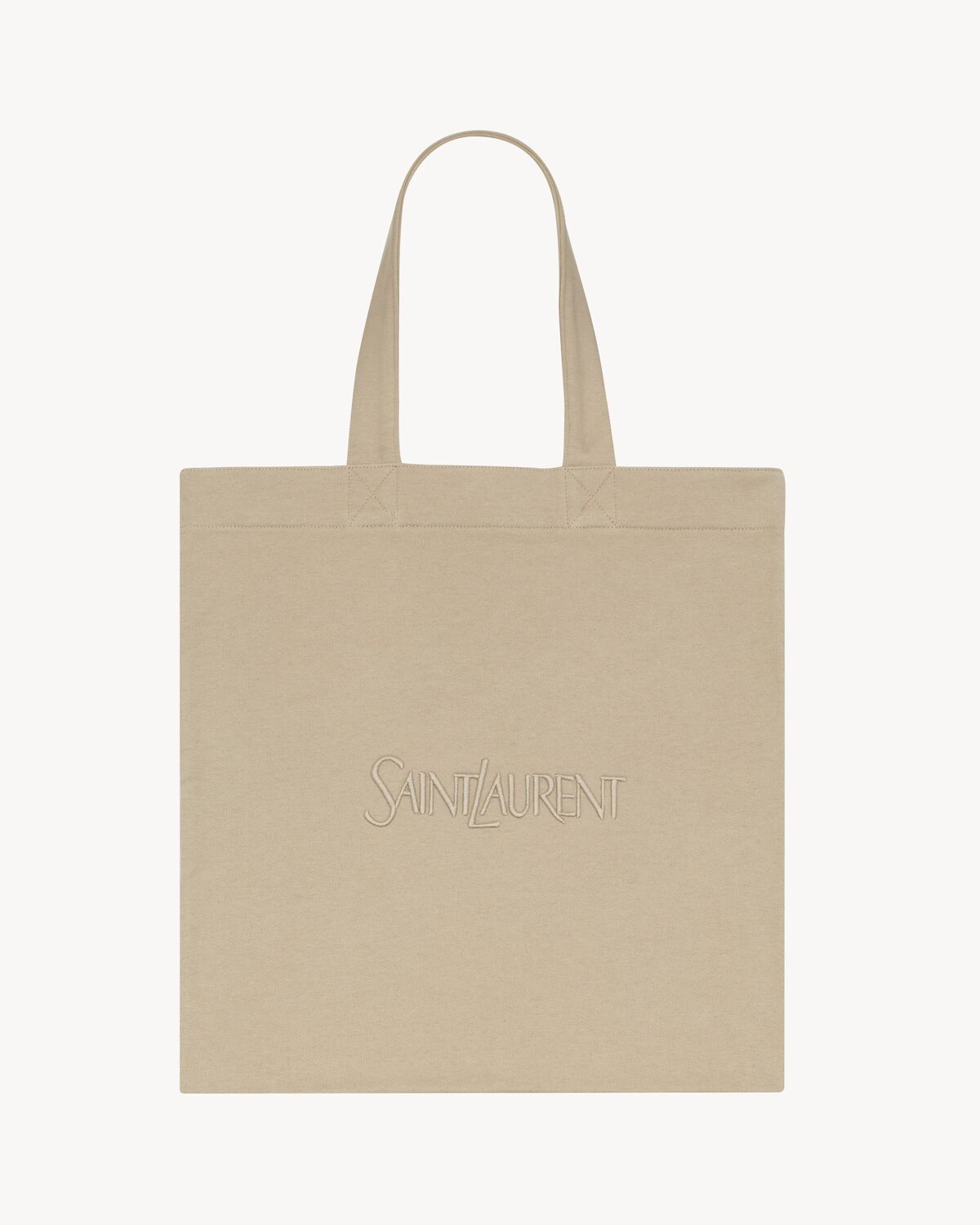 Saint Laurent totebag in fleece | Saint Laurent | YSL.com