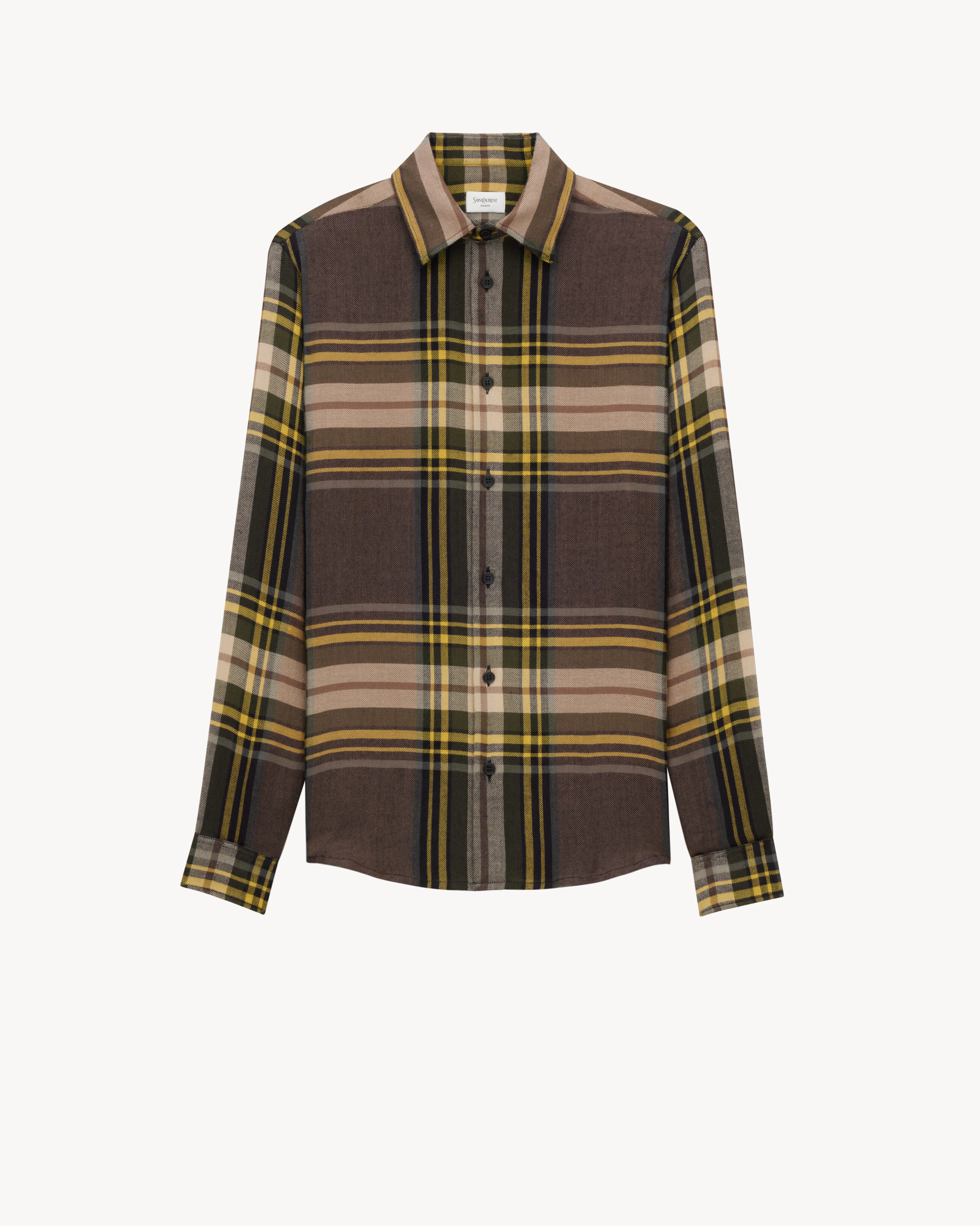 CASSANDRE shirt in tartan