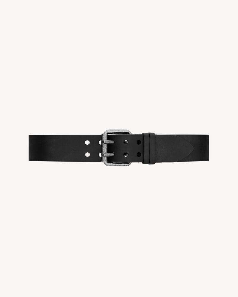 MOTORCYCLE belt in leather