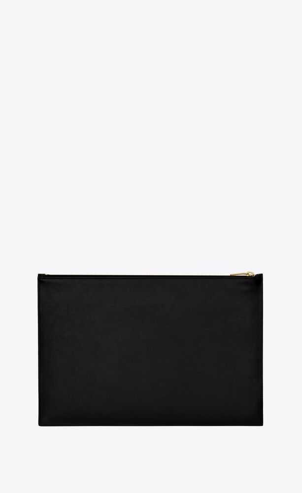 ysl large pouch