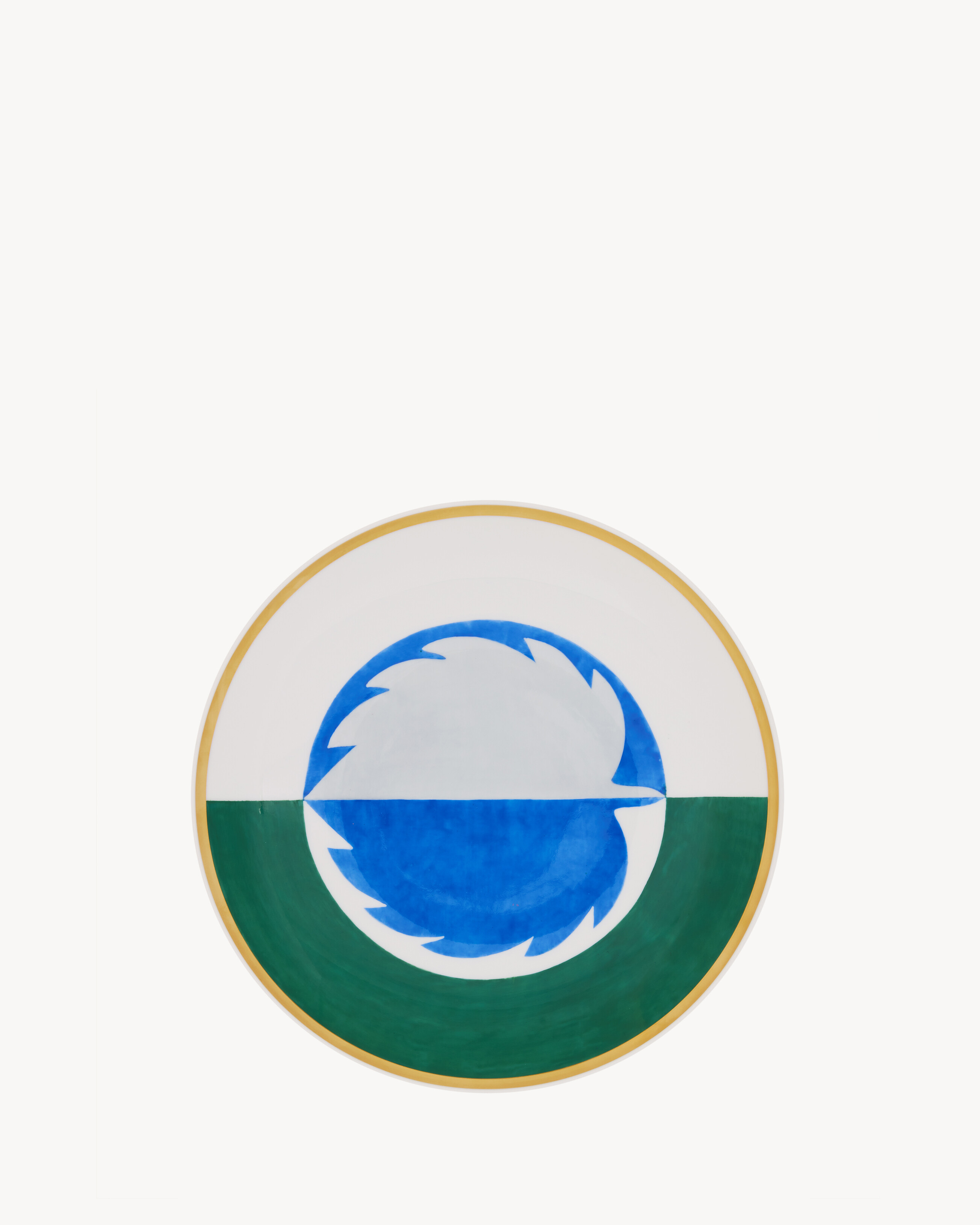 GINORI 1735 GIO PONTI PLATE IN PORCELAIN