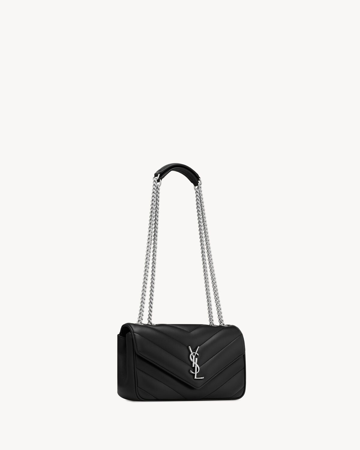 loulou small in matelassé lambskin
