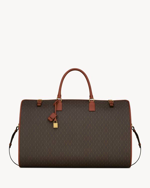 Saint Laurent コットンジャカード ダッフルバッグ Saint Laurent コットンジャカード ダッフルバッグ