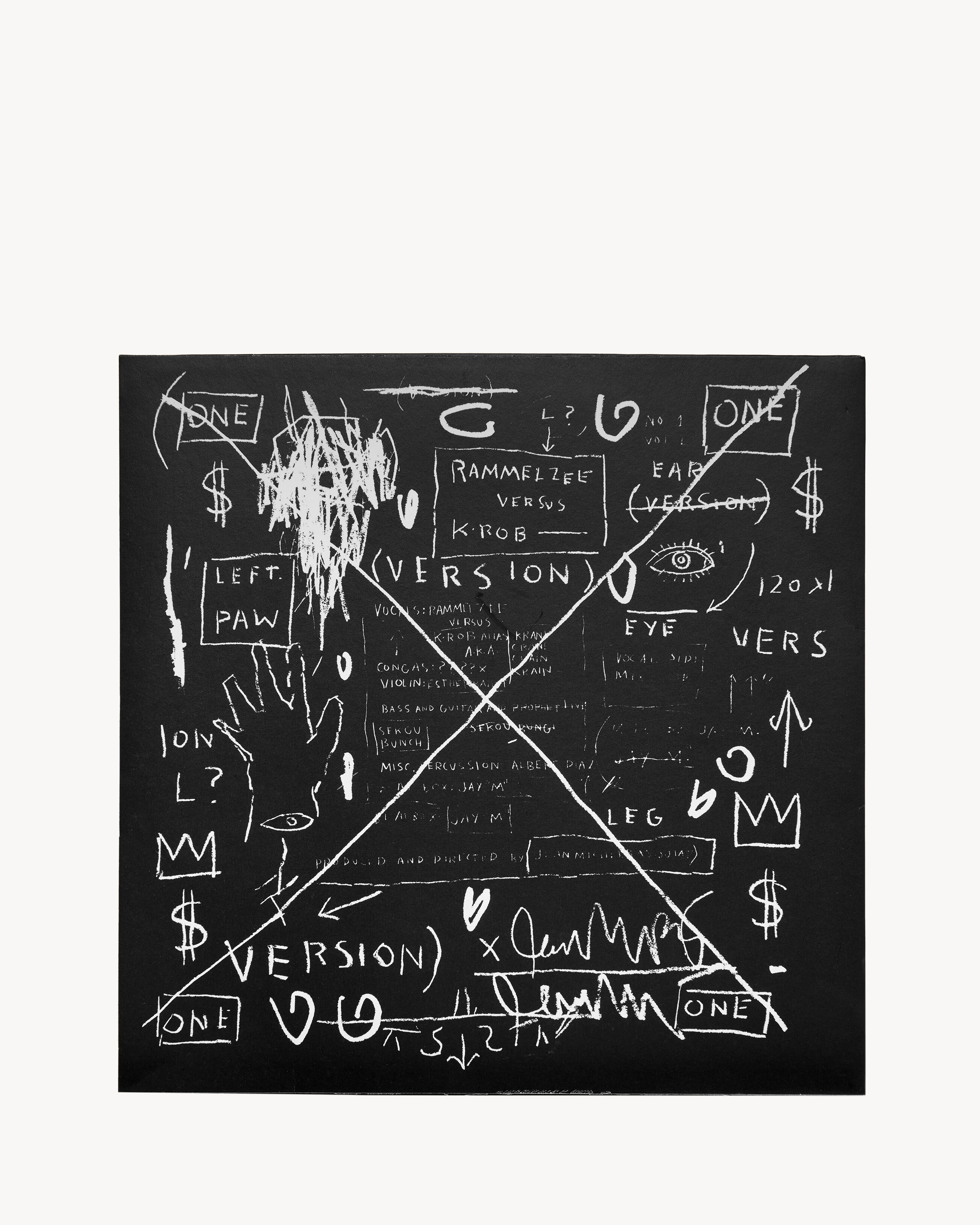 Beat Bop 1st reissue - Rammellzee x Jean Michel Basquiat