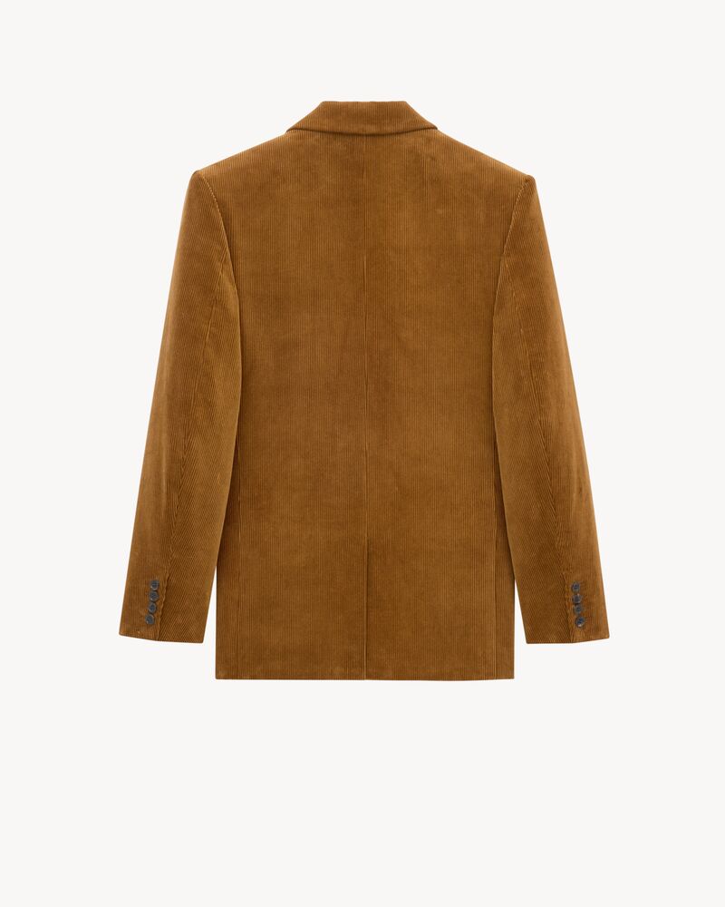 jacket in corduroy