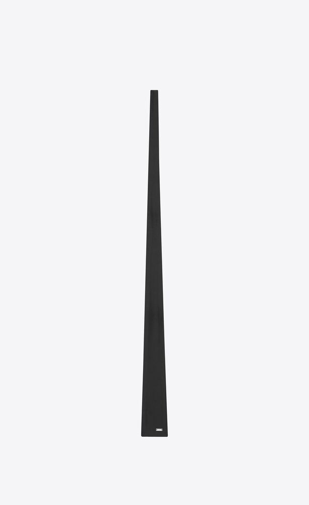 square toe tubular lavallière tie in silk twill