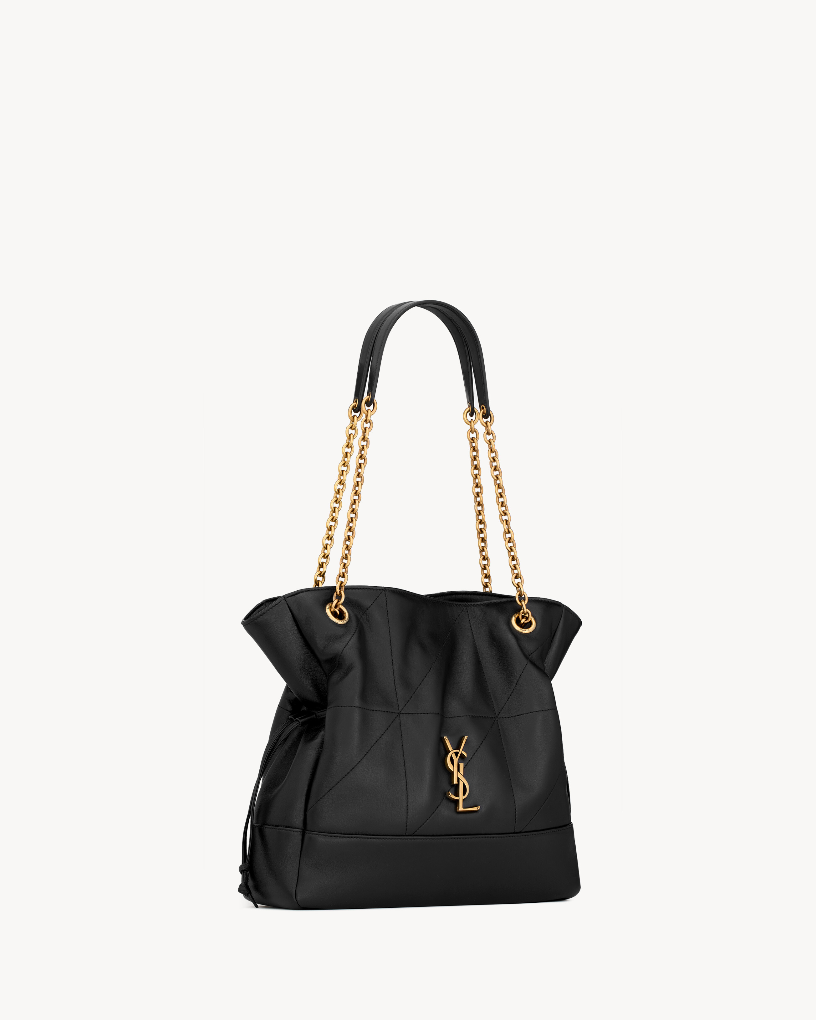 Shopping bag JAMIE piccola in pelle di agnello