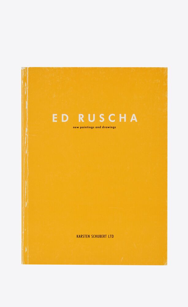 ed ruscha new paintings and drawings