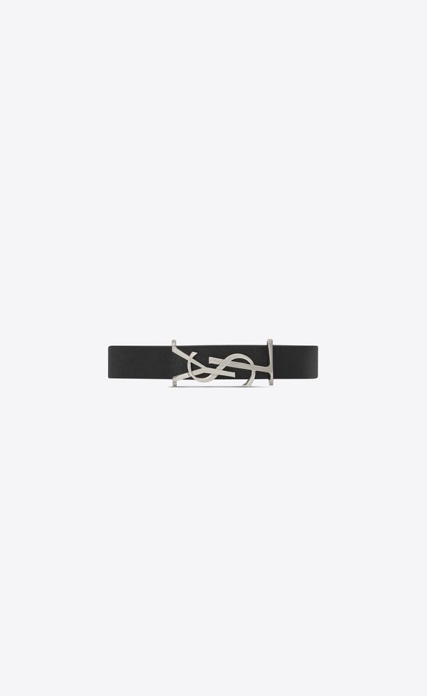CASSANDRE bracelet in leather | Saint Laurent | YSL.com