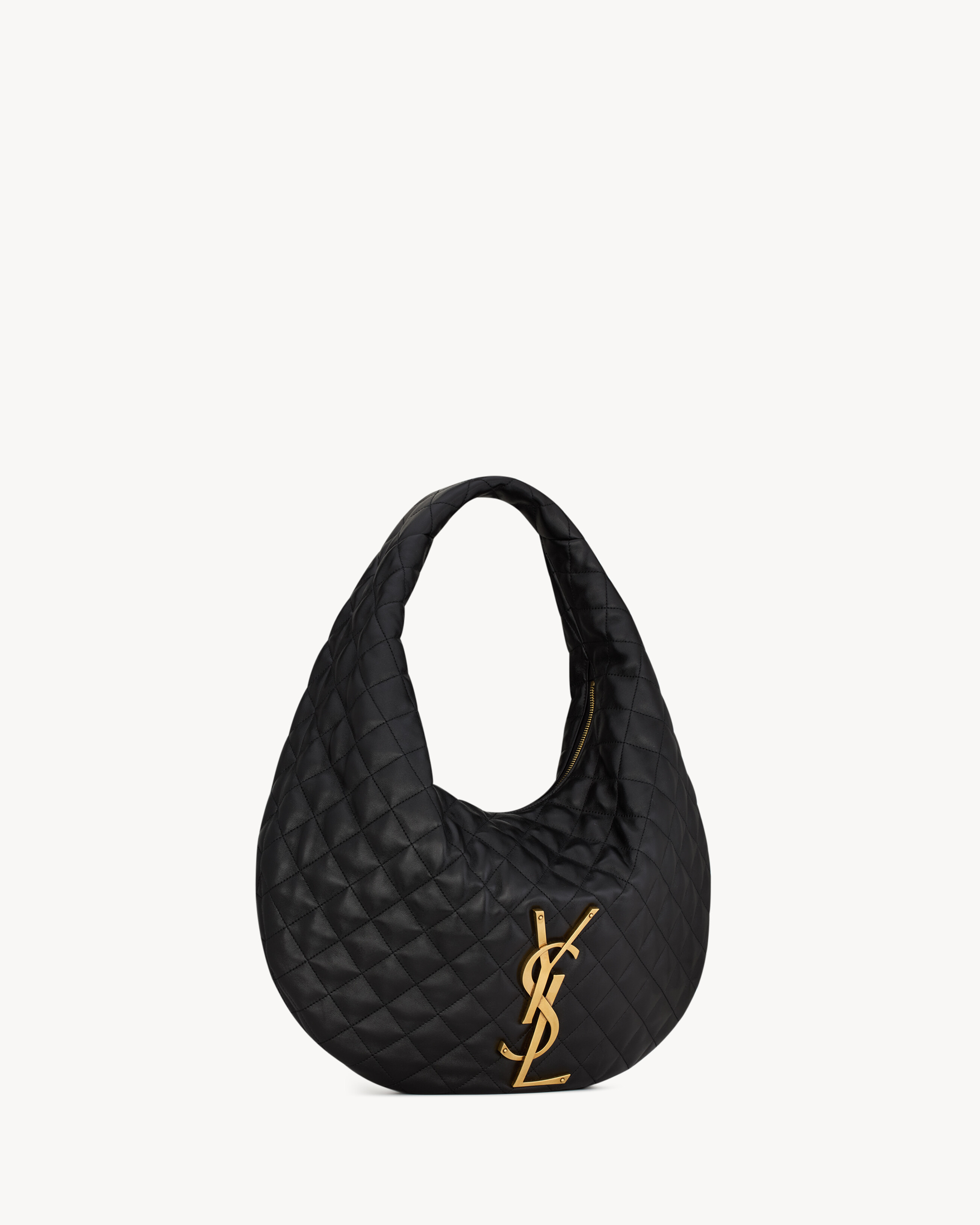 ICARE hobo de napa acolchada