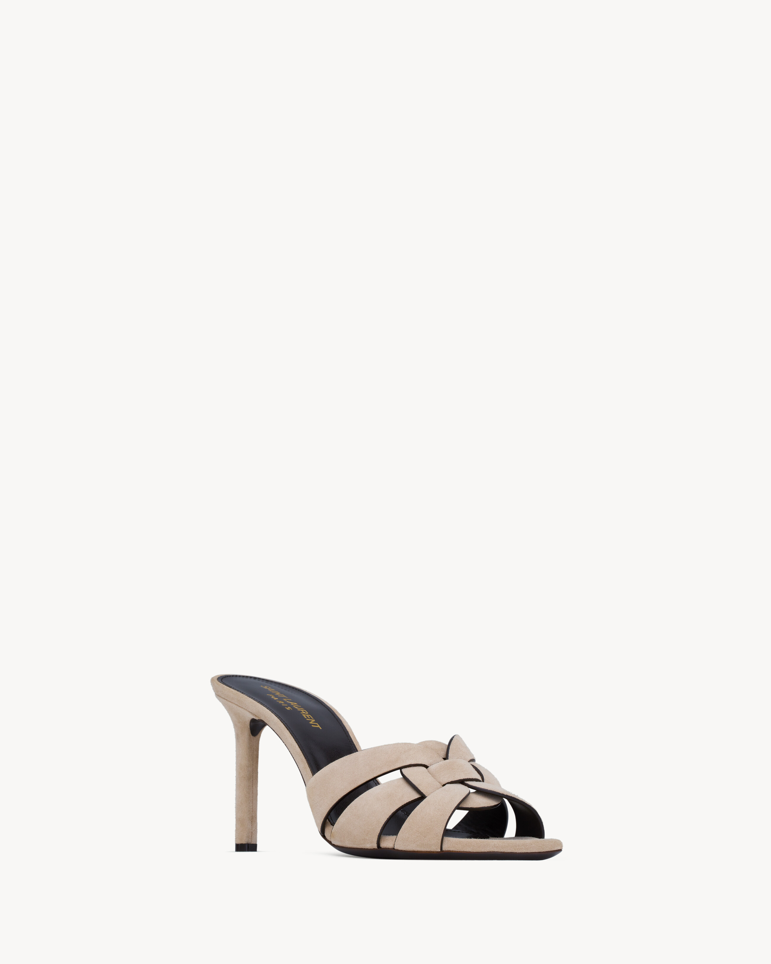 TRIBUTE mules in suede