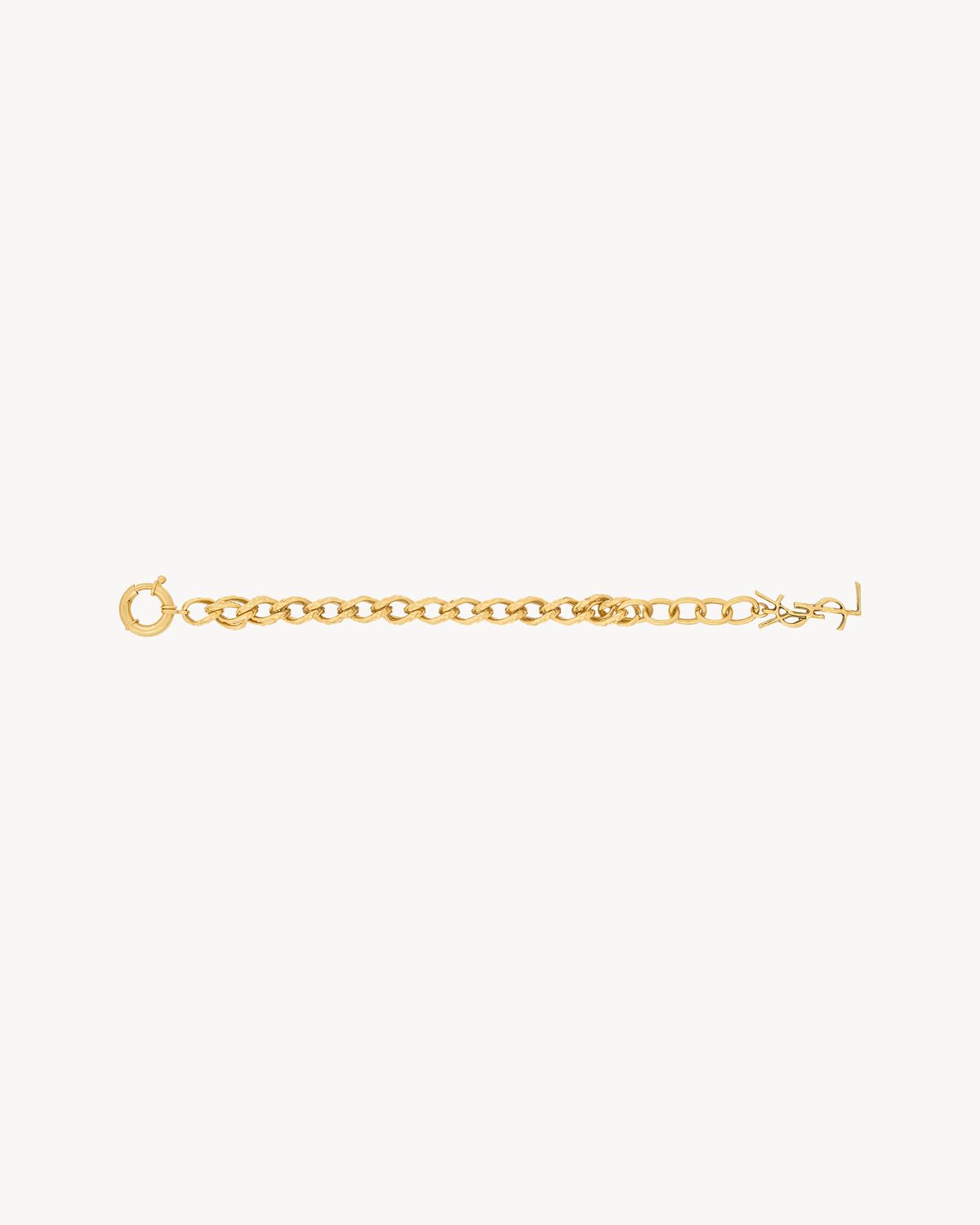 rope-chain bracelet in metal