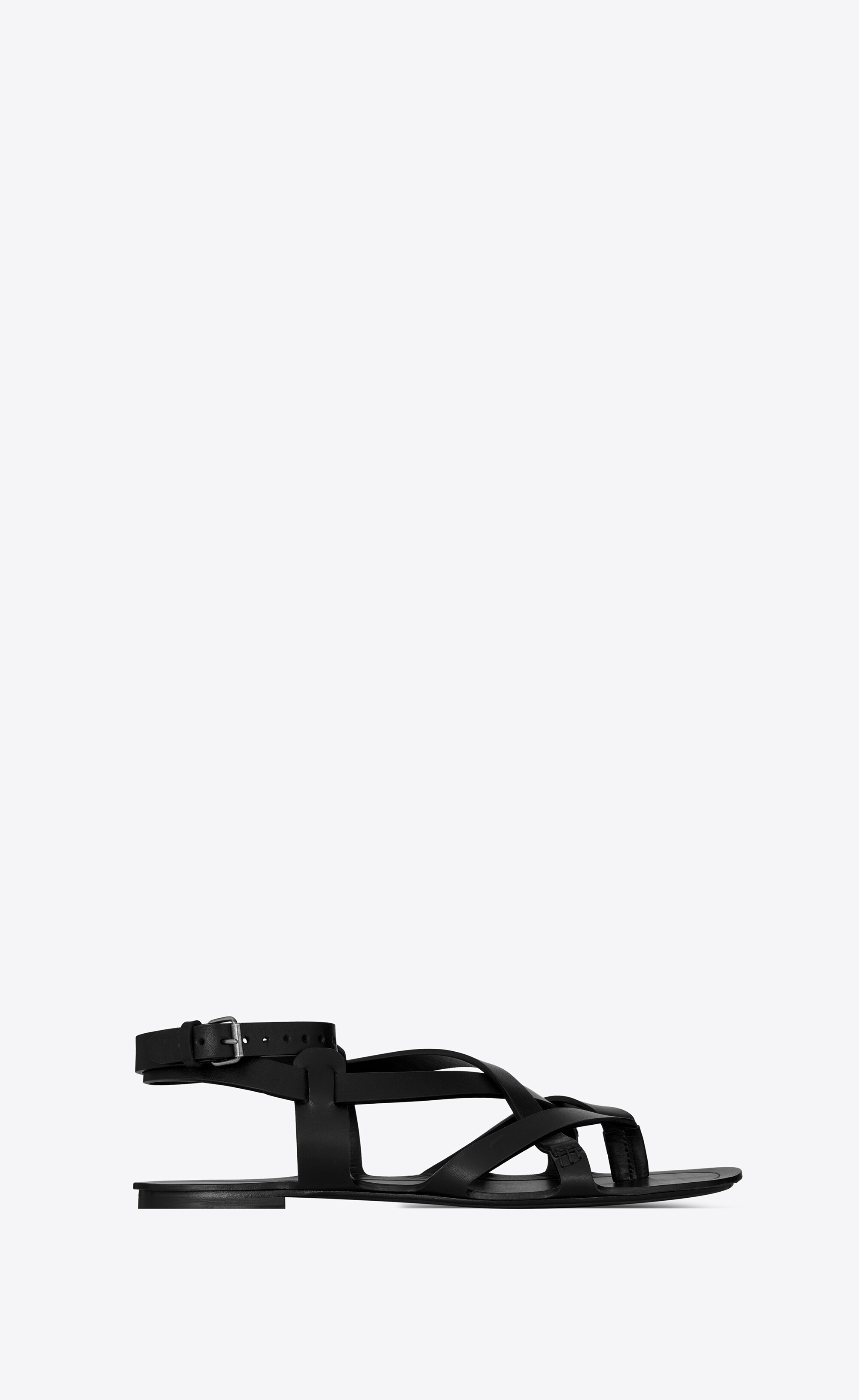saint laurent culver nu pieds suede sandals