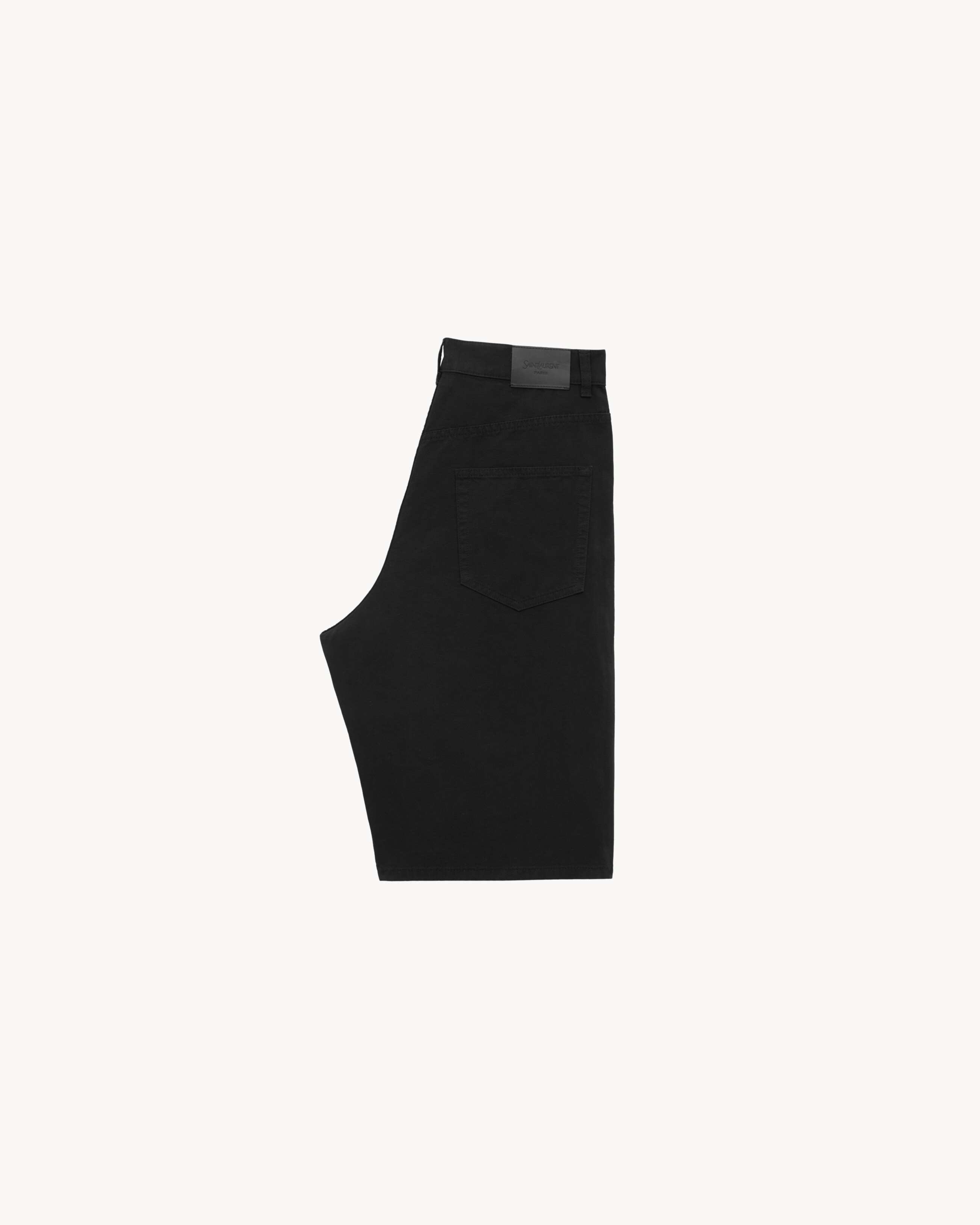 baggy bermuda shorts in cotton twill