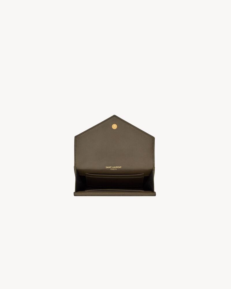 CASSANDRE MATELASSÉ SMALL ENVELOPE WALLET IN LAMBSKIN