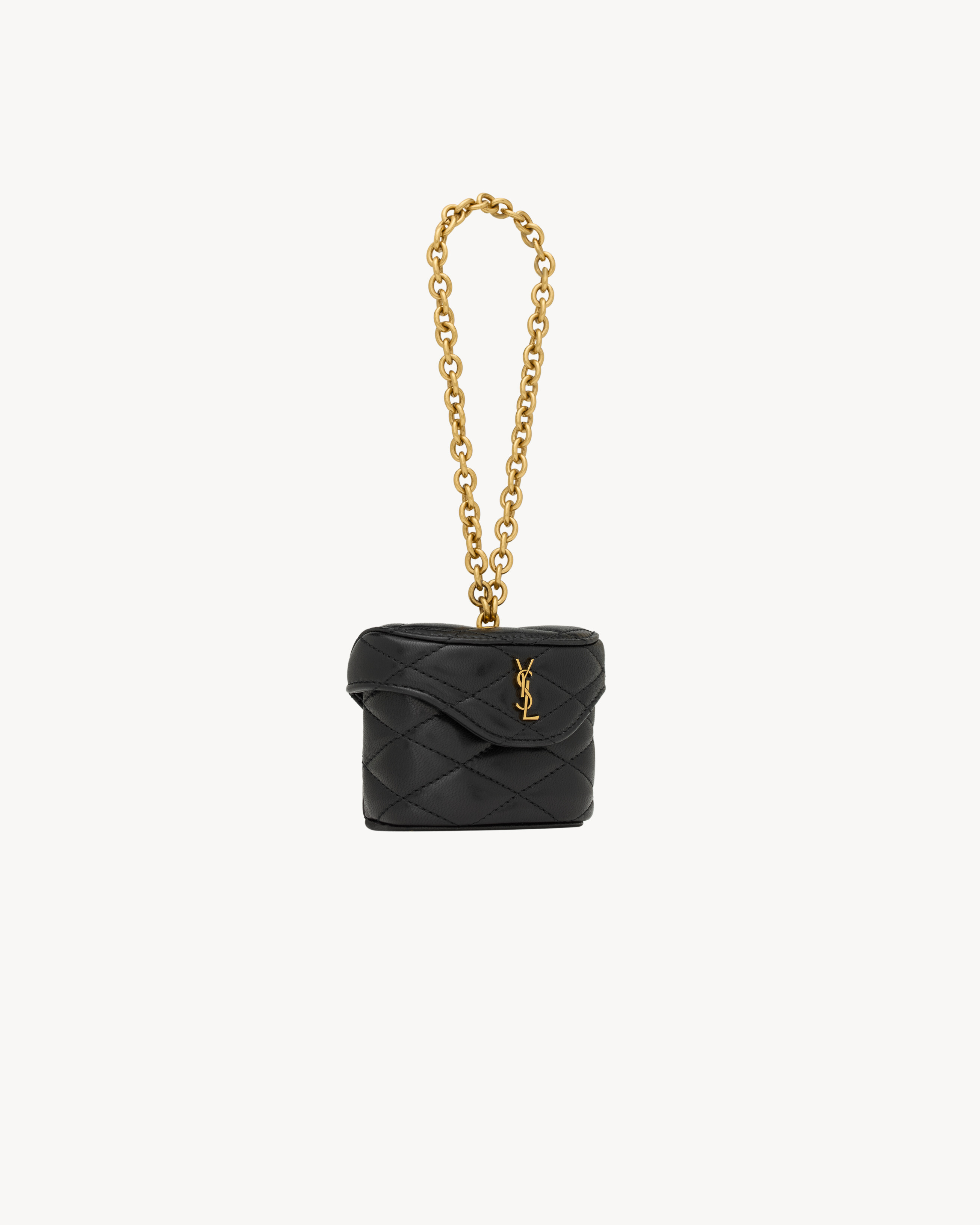 JUNE box bag charm in lambskin | Saint Laurent | YSL.com