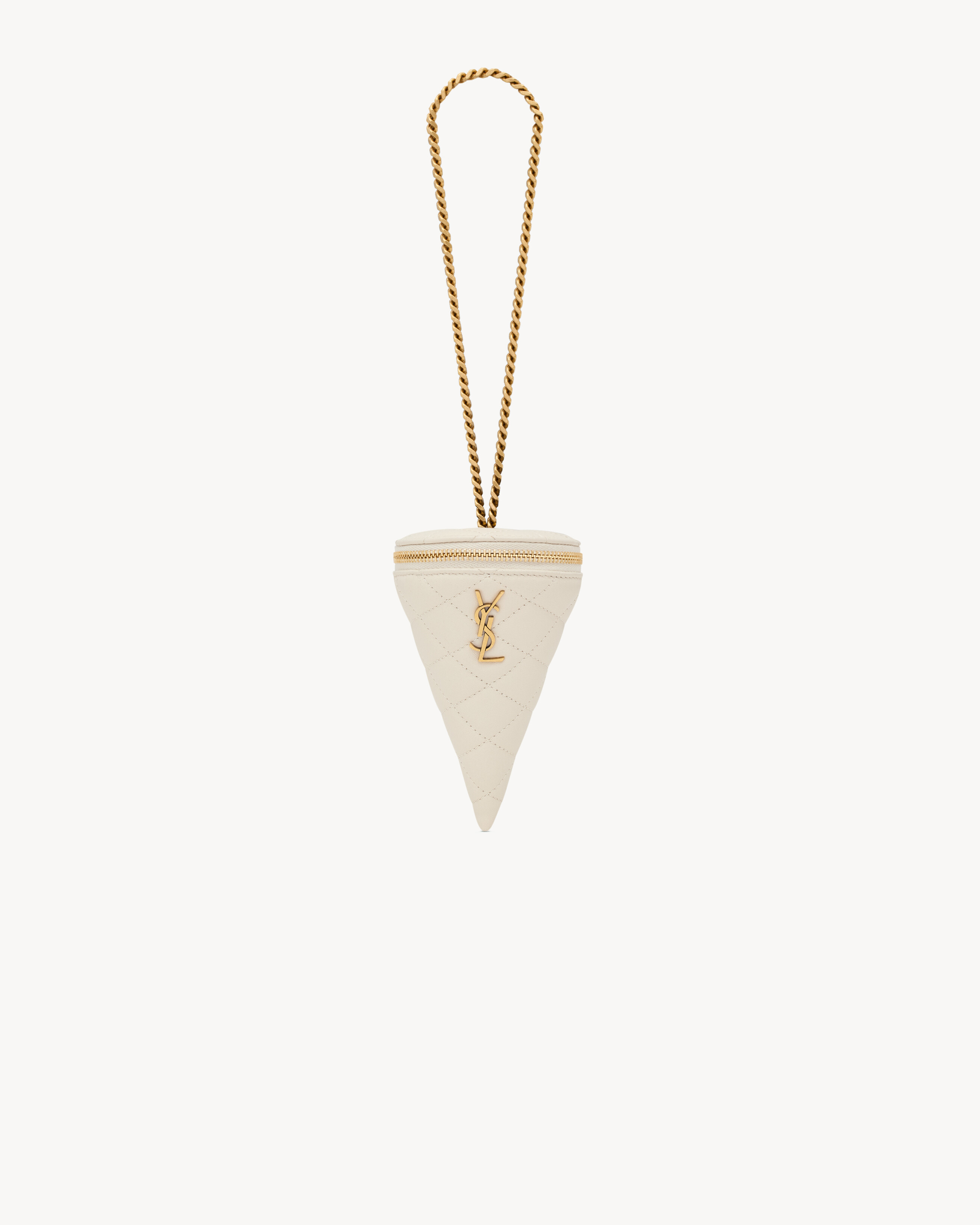 micro cone in lambskin