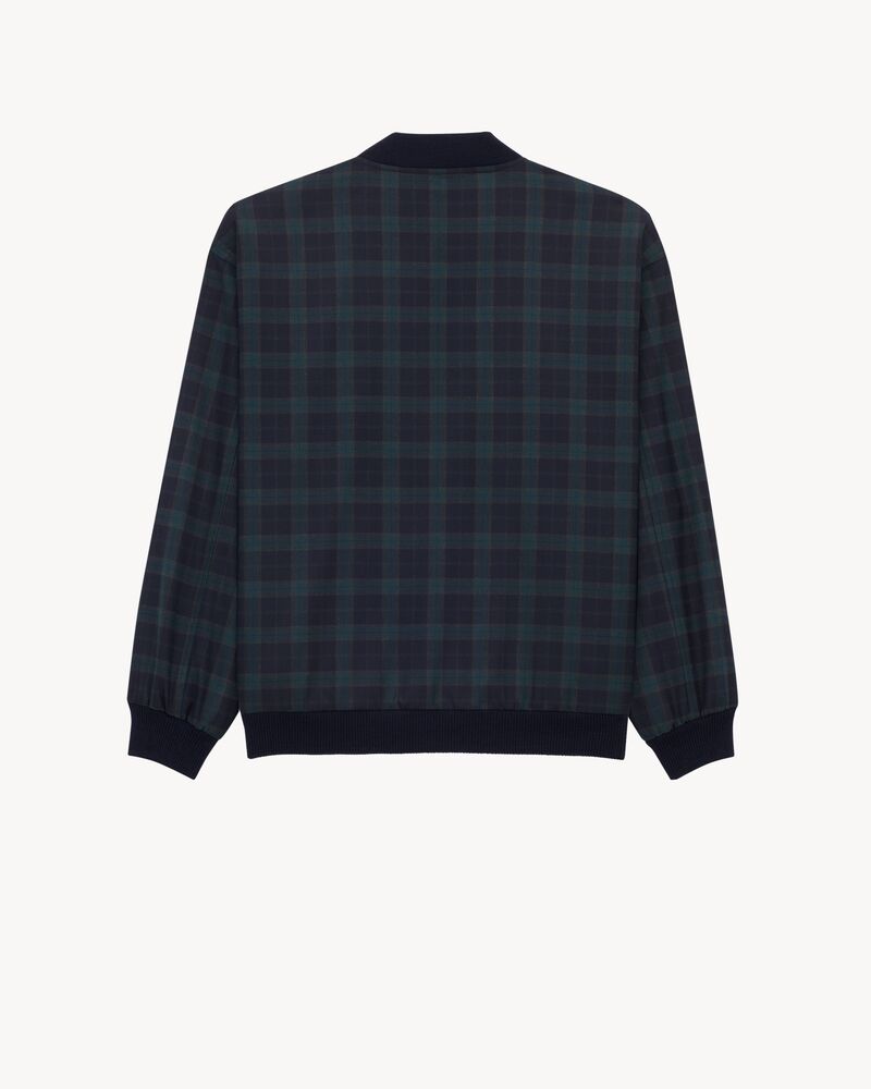 CASSANDRE bomber jacket in check