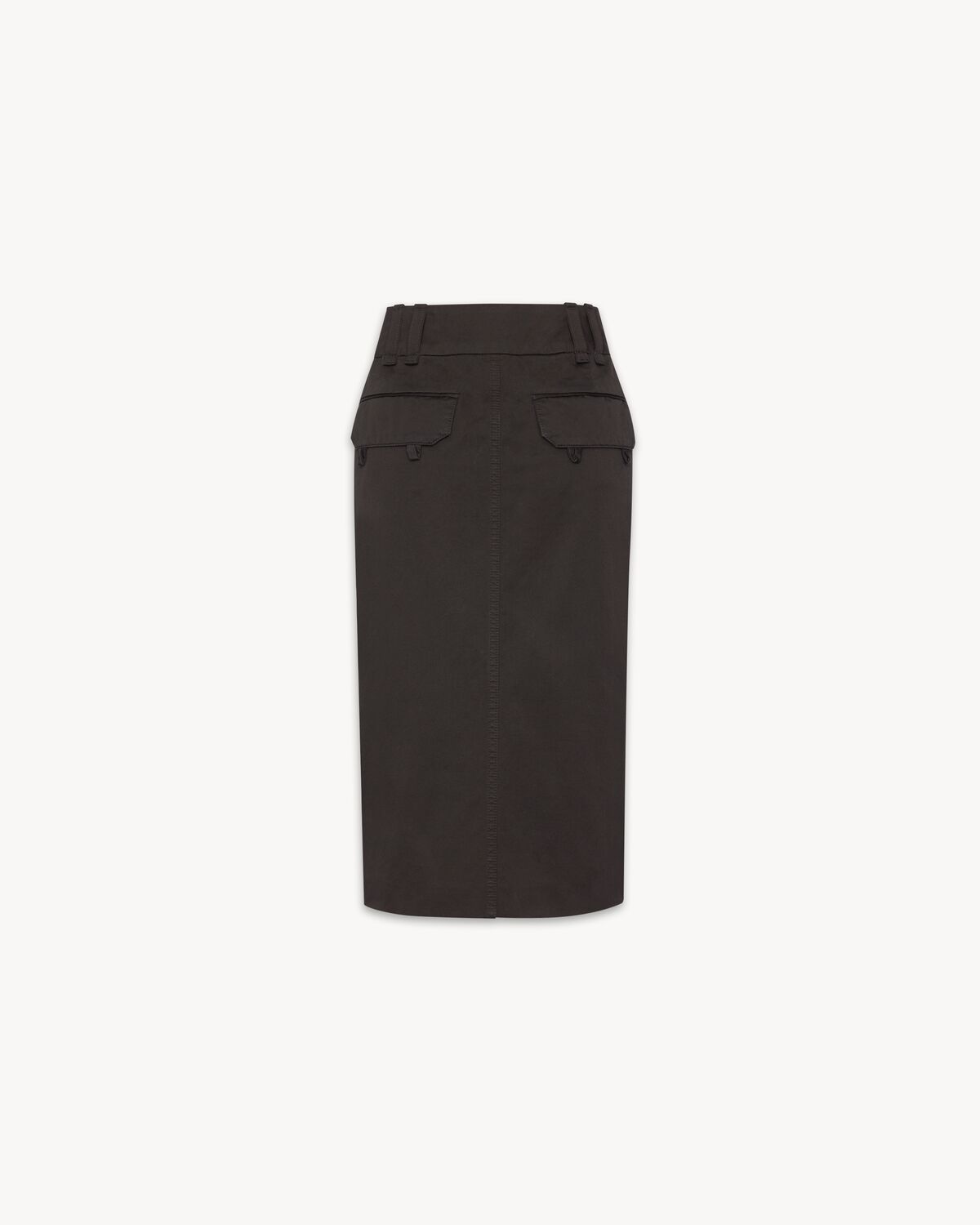 pencil skirt in cotton