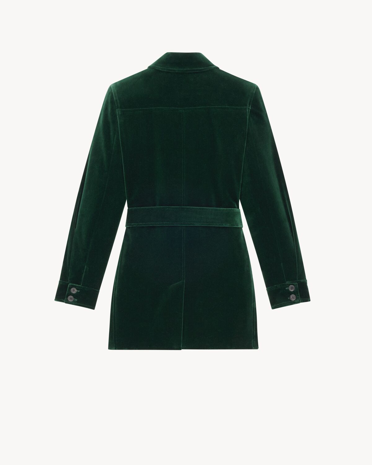 saharienne jacket in velvet