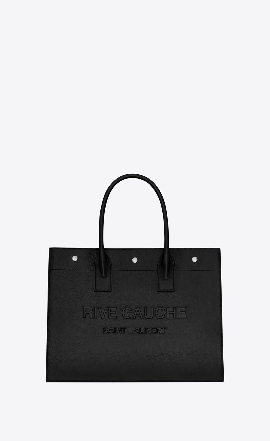 Rive Gauche small tote bag in smooth leather | Saint Laurent | YSL.com