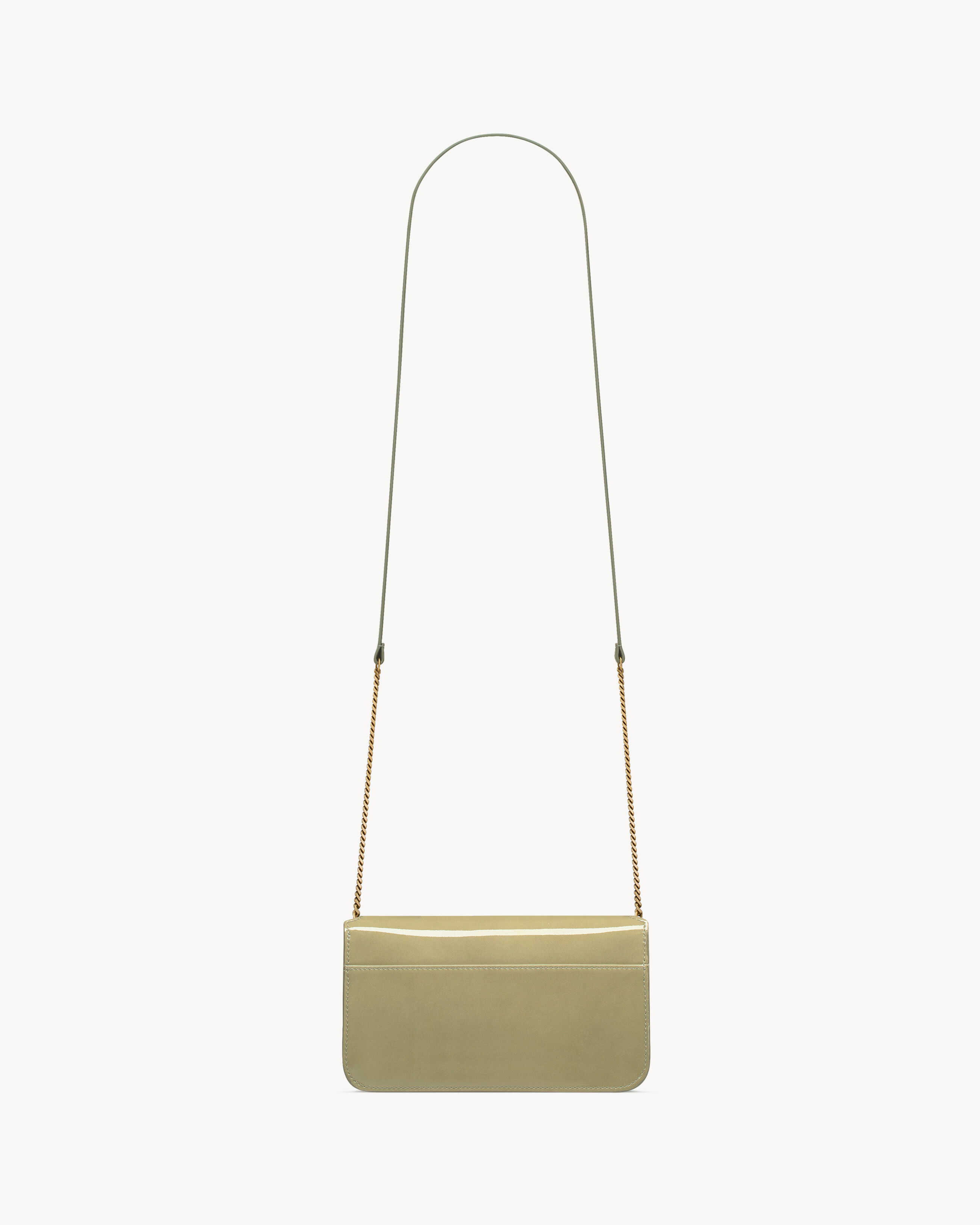CASSANDRE phone holder in patent leather