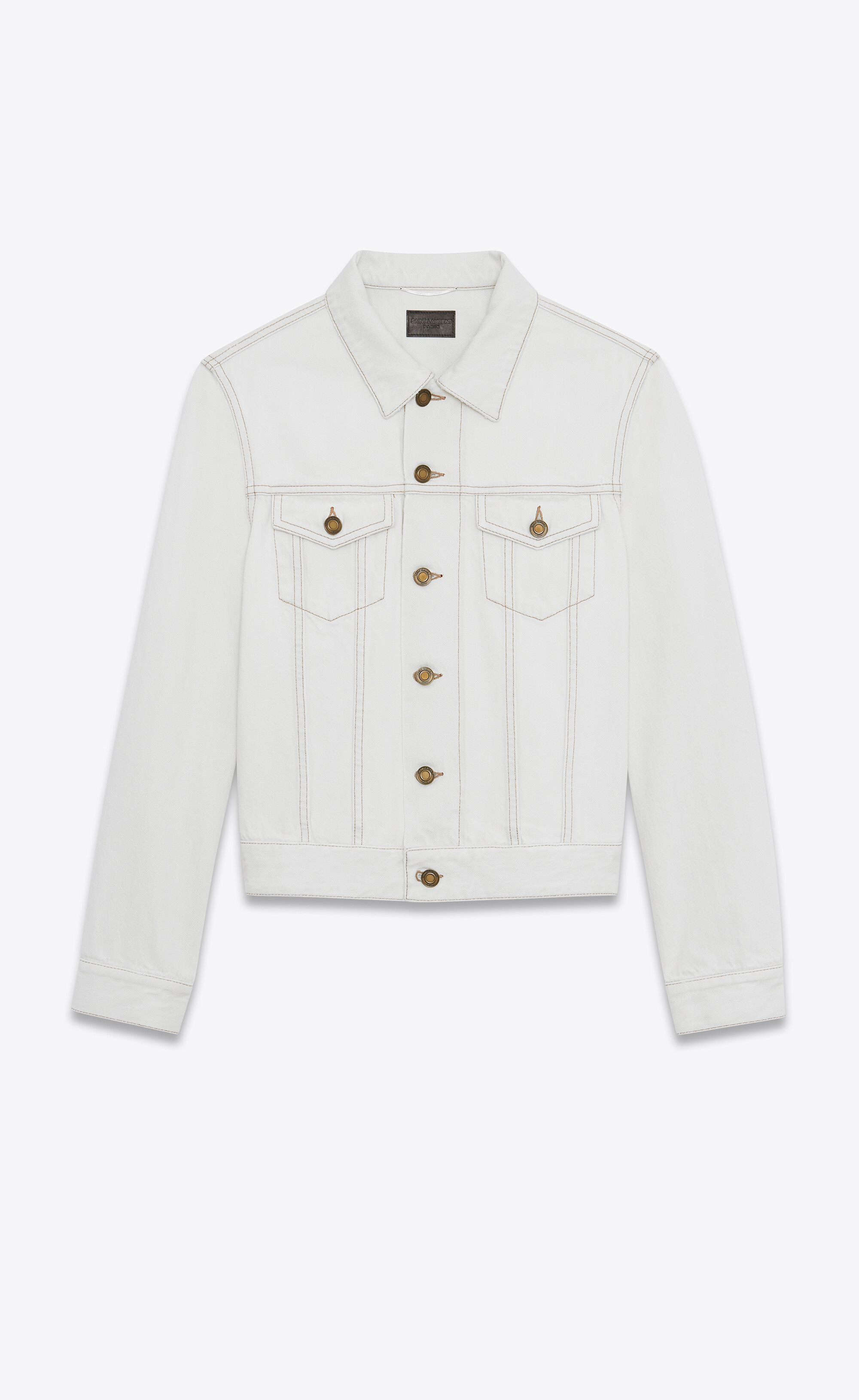 ysl white jacket