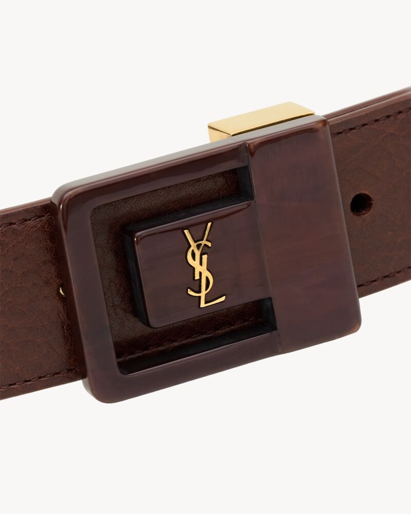 LA 66 belt in leather