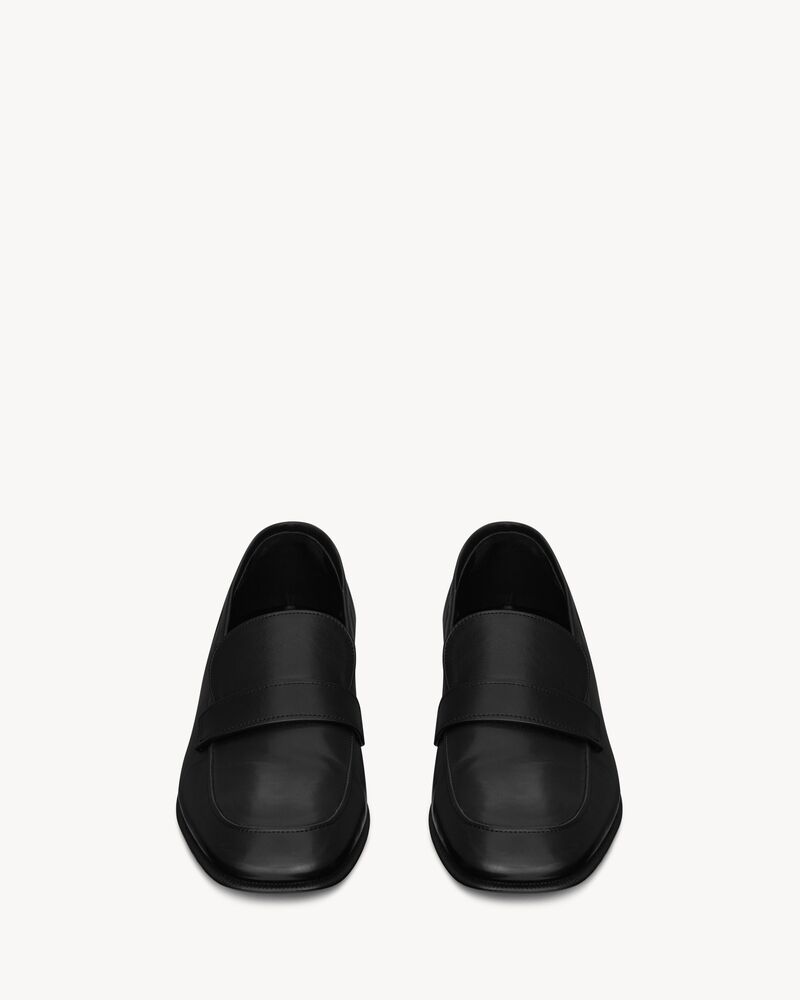 solferino penny slippers in smooth leather