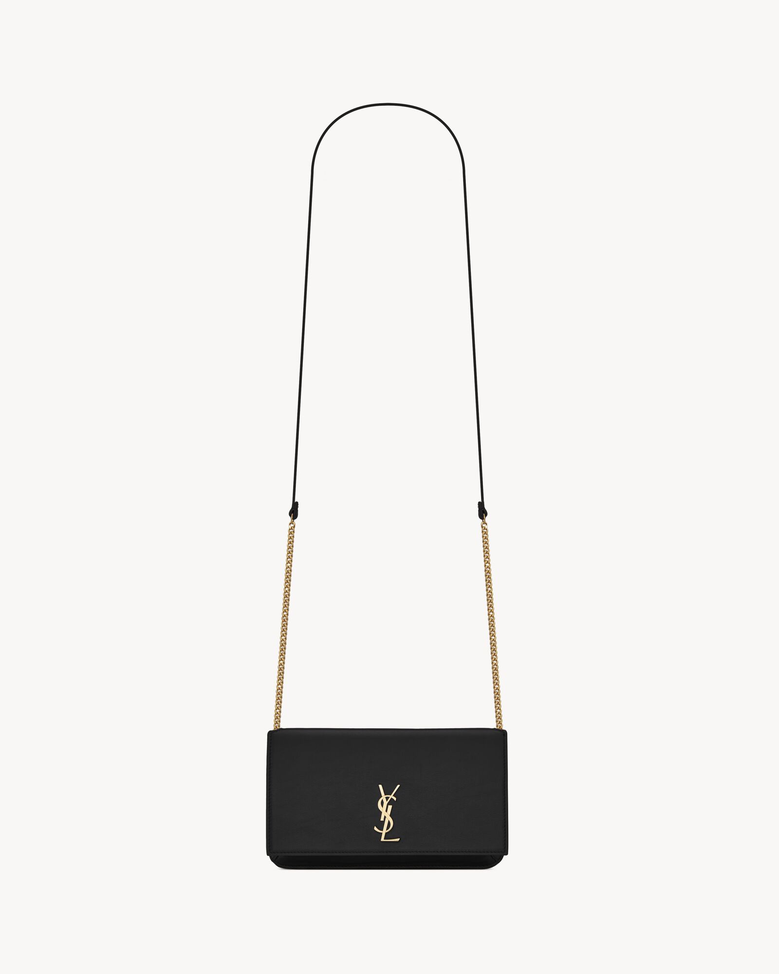 Saint laurent leather iphone shoulder bag sale