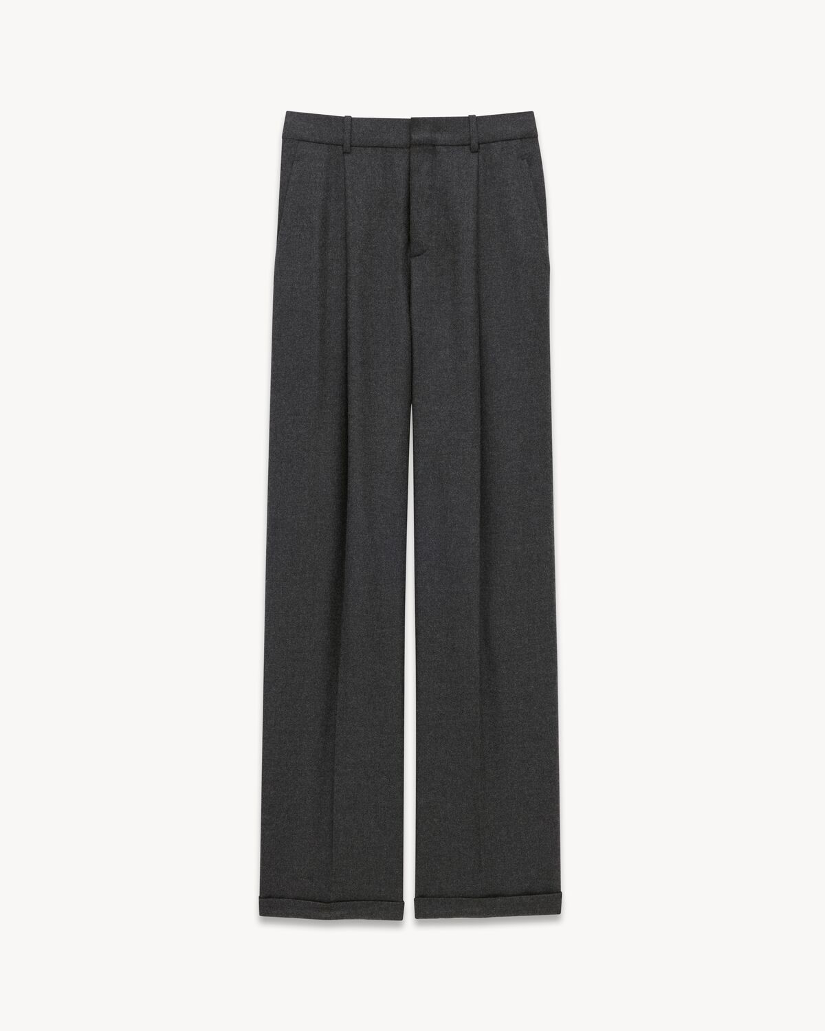 Pantalones estilo años noventa de cachemira