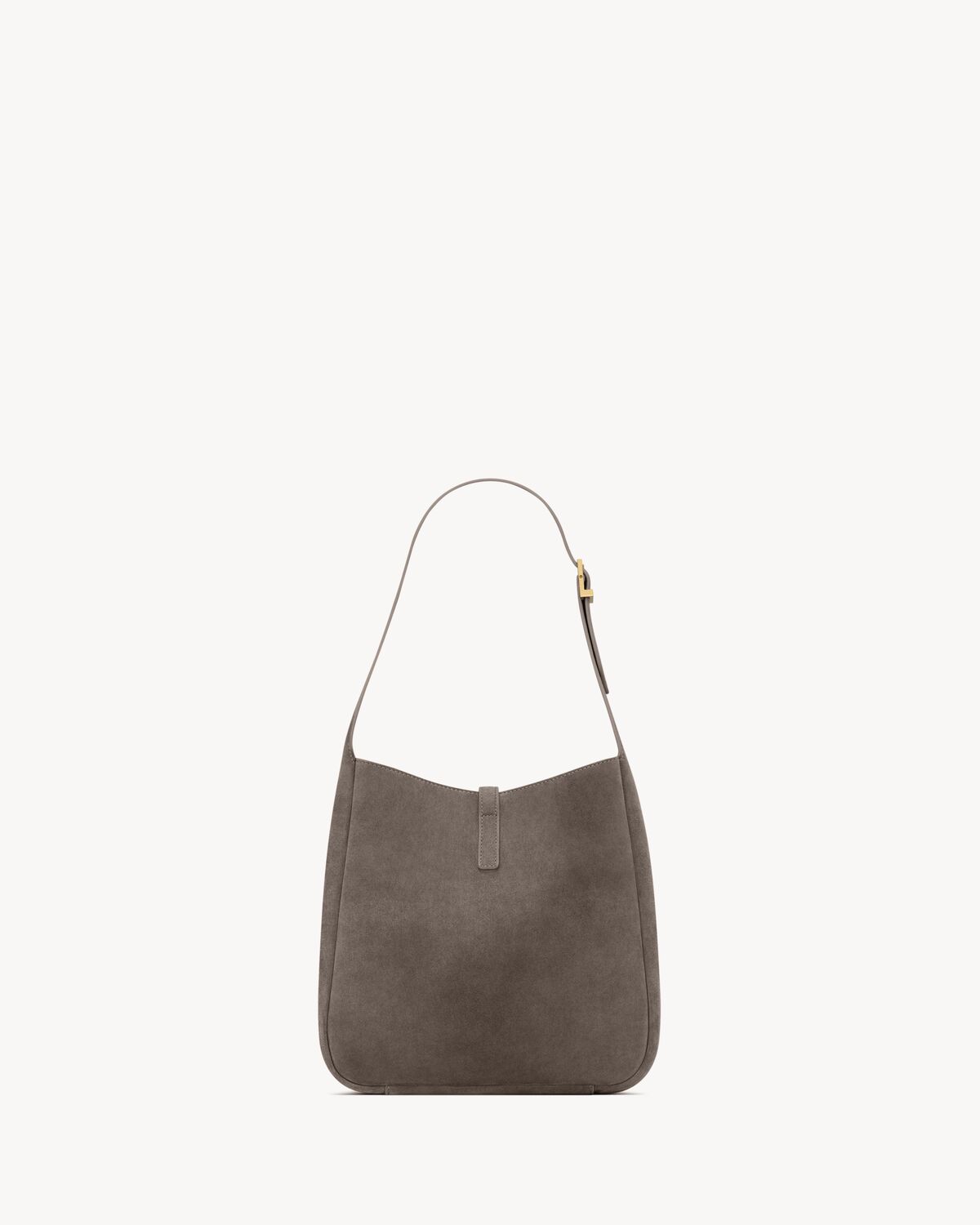 YSL 25S LE 5 À 7 BEA 50 IN DARK OLIVE SUEDE GOLD HARDWRE