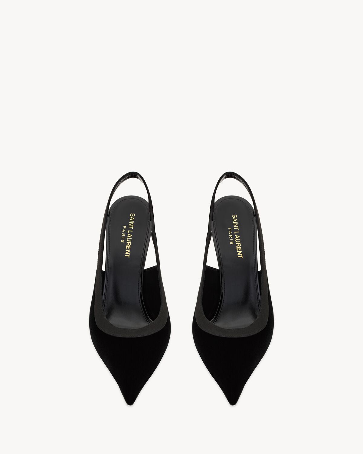 VICTOIRE Slingback-Pumps aus Samt