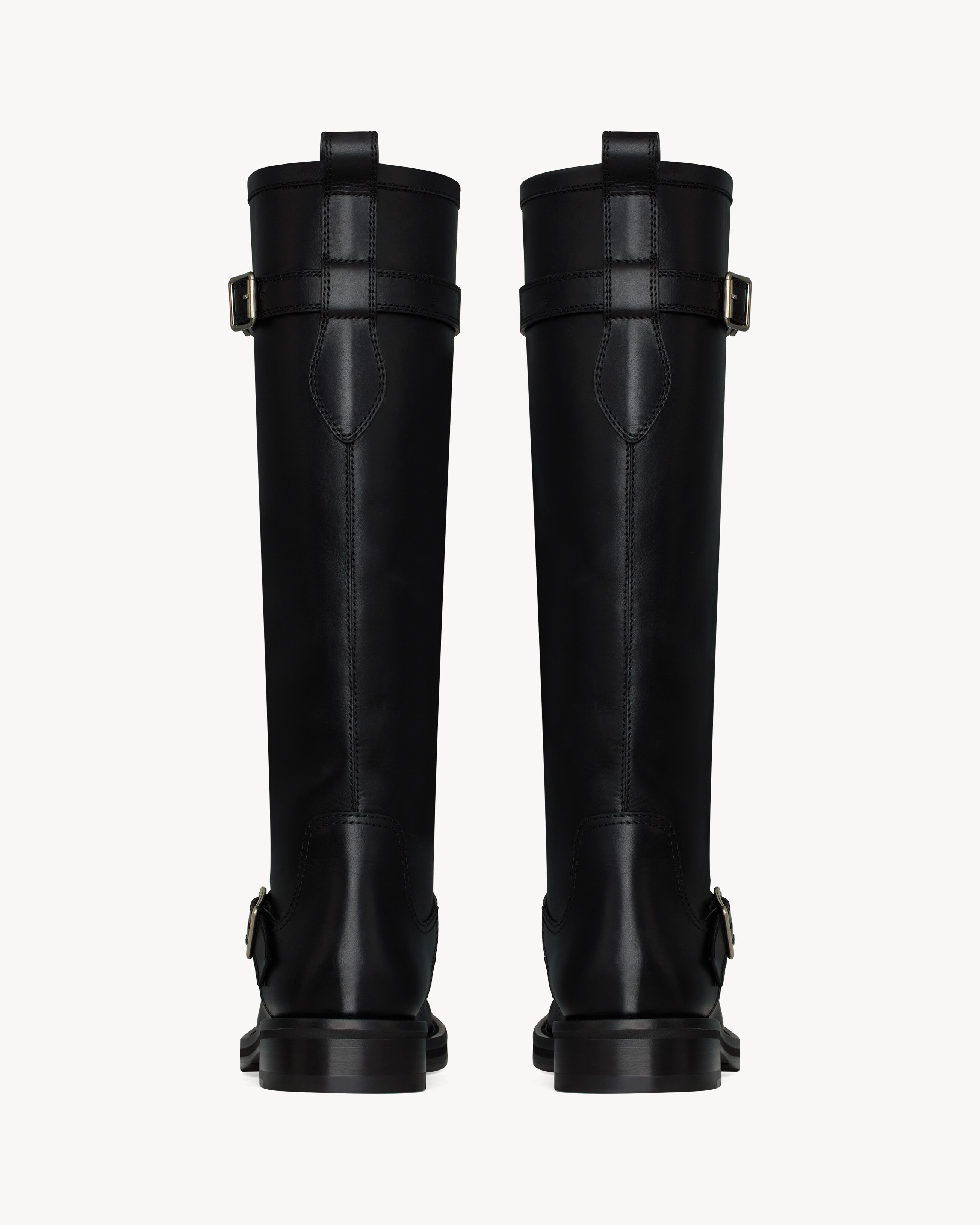 RIVER boots in smooth leather