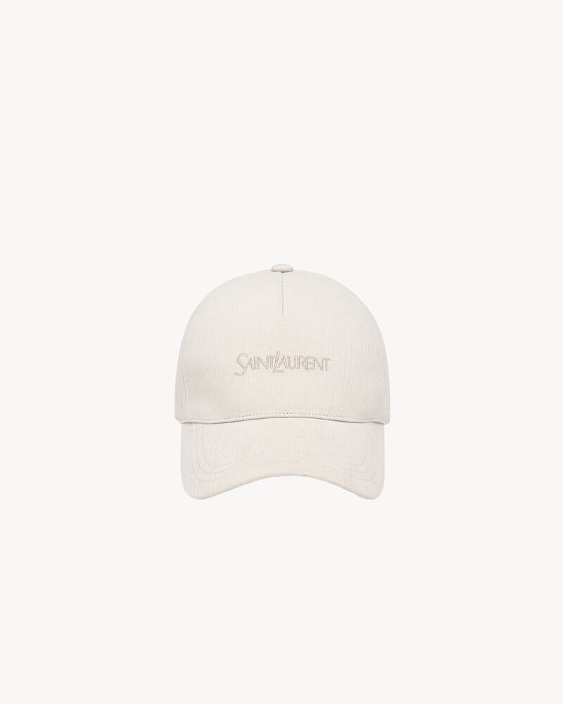 SAINT LAURENT cap in corduroy