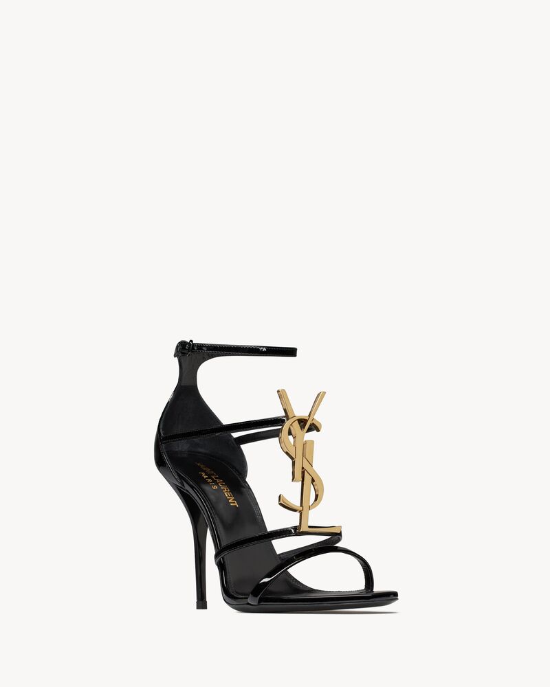 Cassandra sandals in patent leather