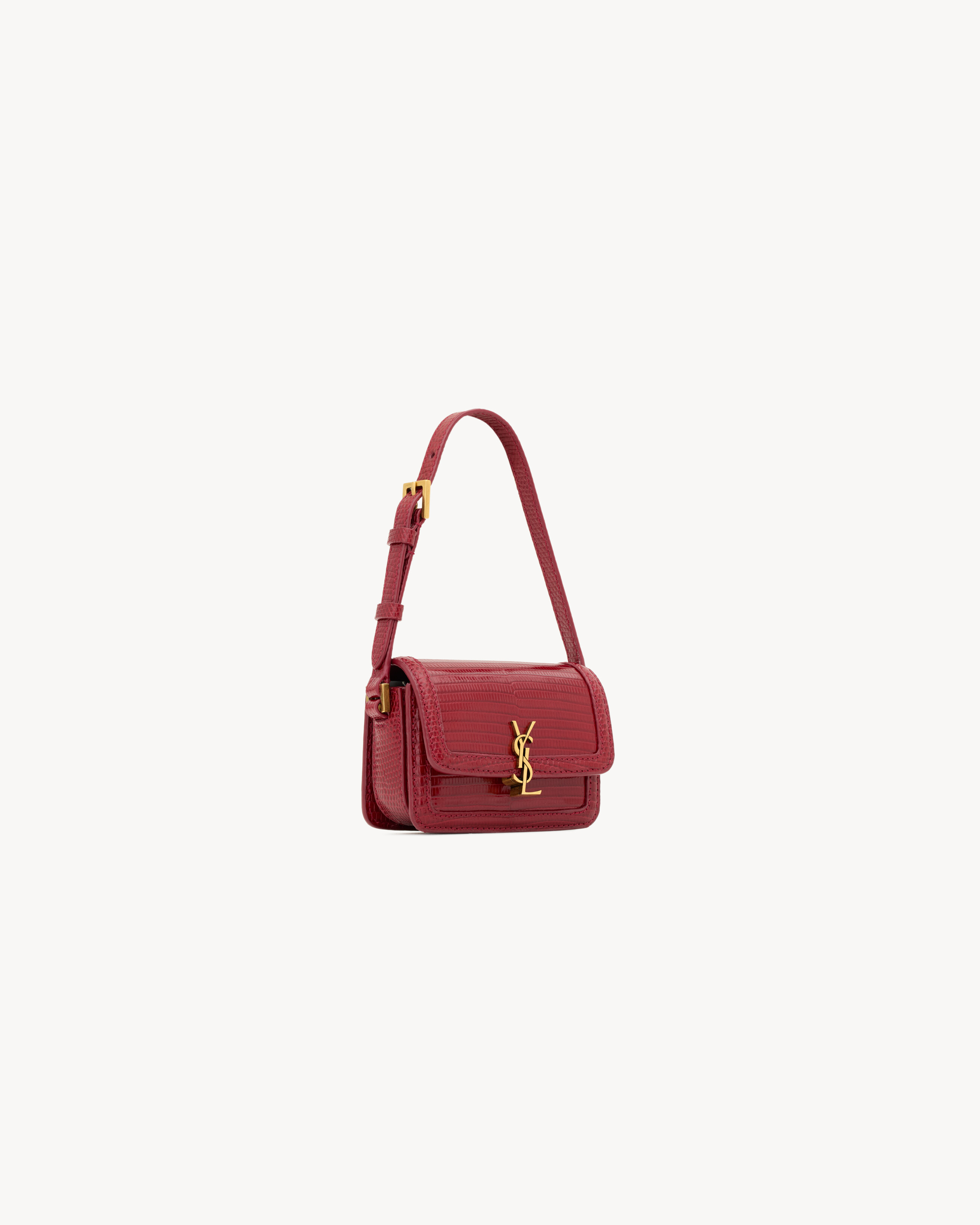 SOLFERINO micro bag in lizard