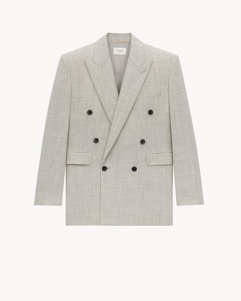 jacket in wool chiné