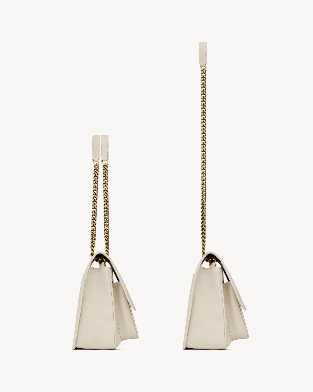 생로랑 그레인드 램스킨 니키 미디엄 숄더백 633178AACYT9207