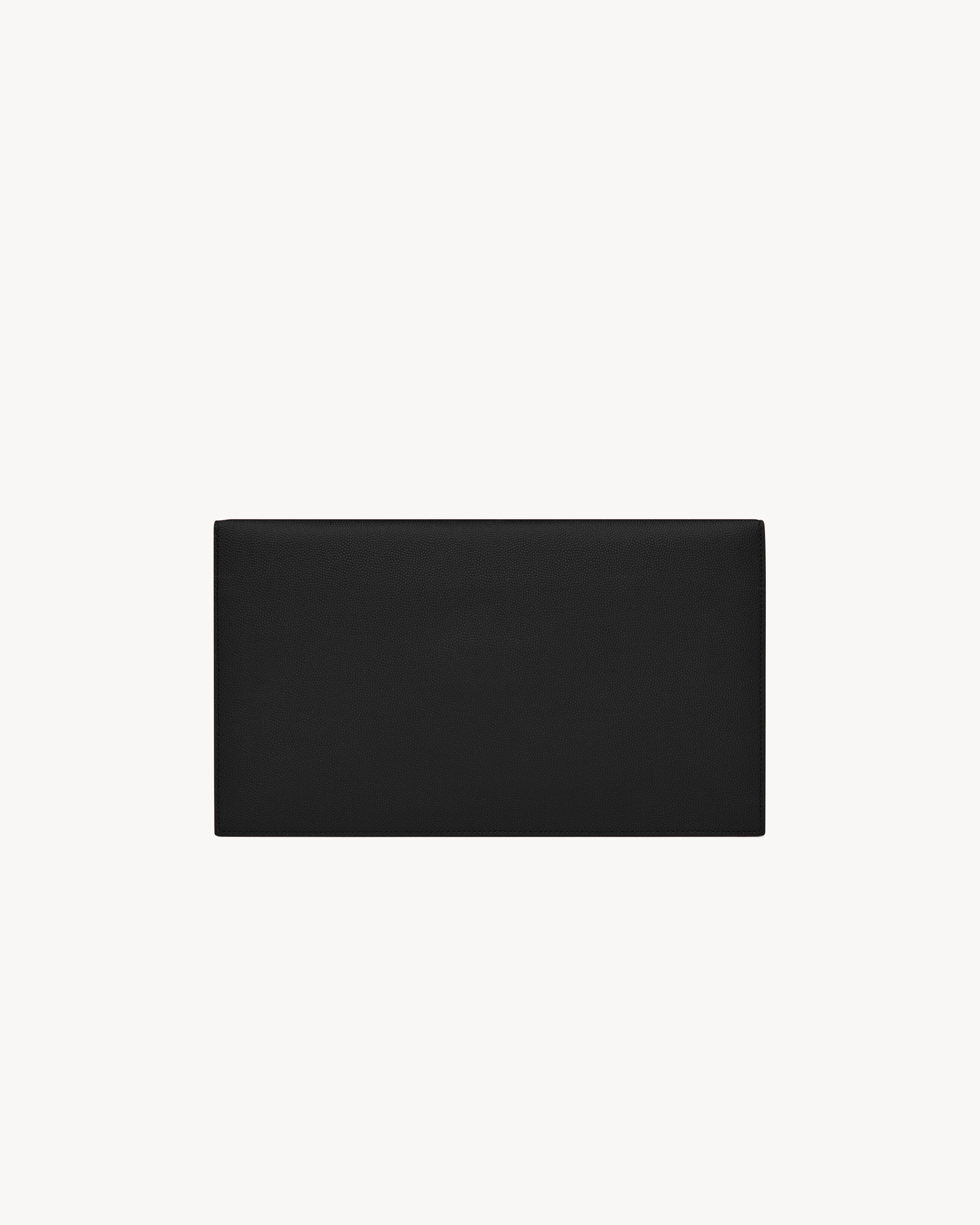 UPTOWN pochette en cuir grain de poudre