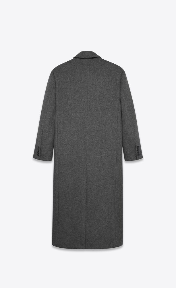 oversized coat in wool