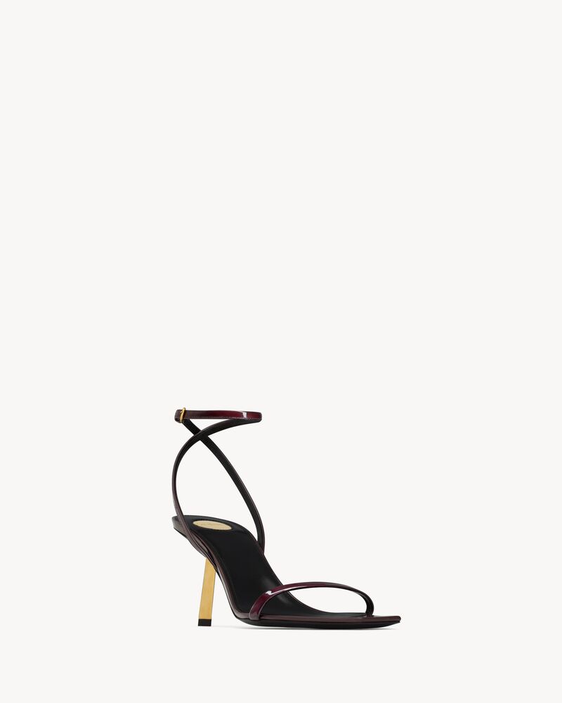 LEE sandals in patent leather