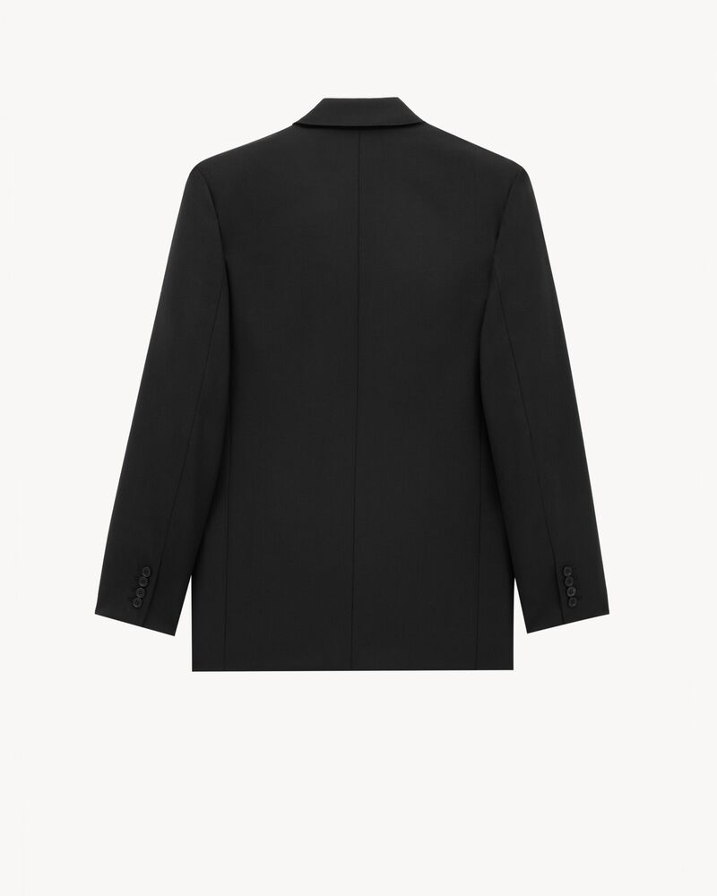 Yves jacket in wool chiné