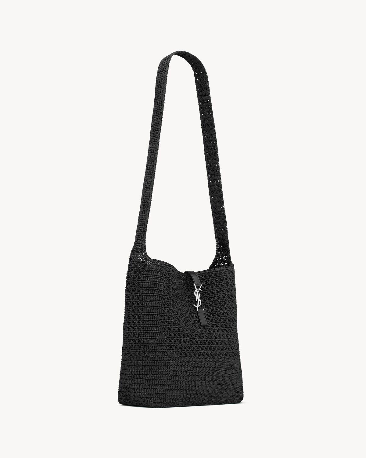 Mittelgroße LE 5 À 7 Tote Bag aus gehäkeltem Raffia