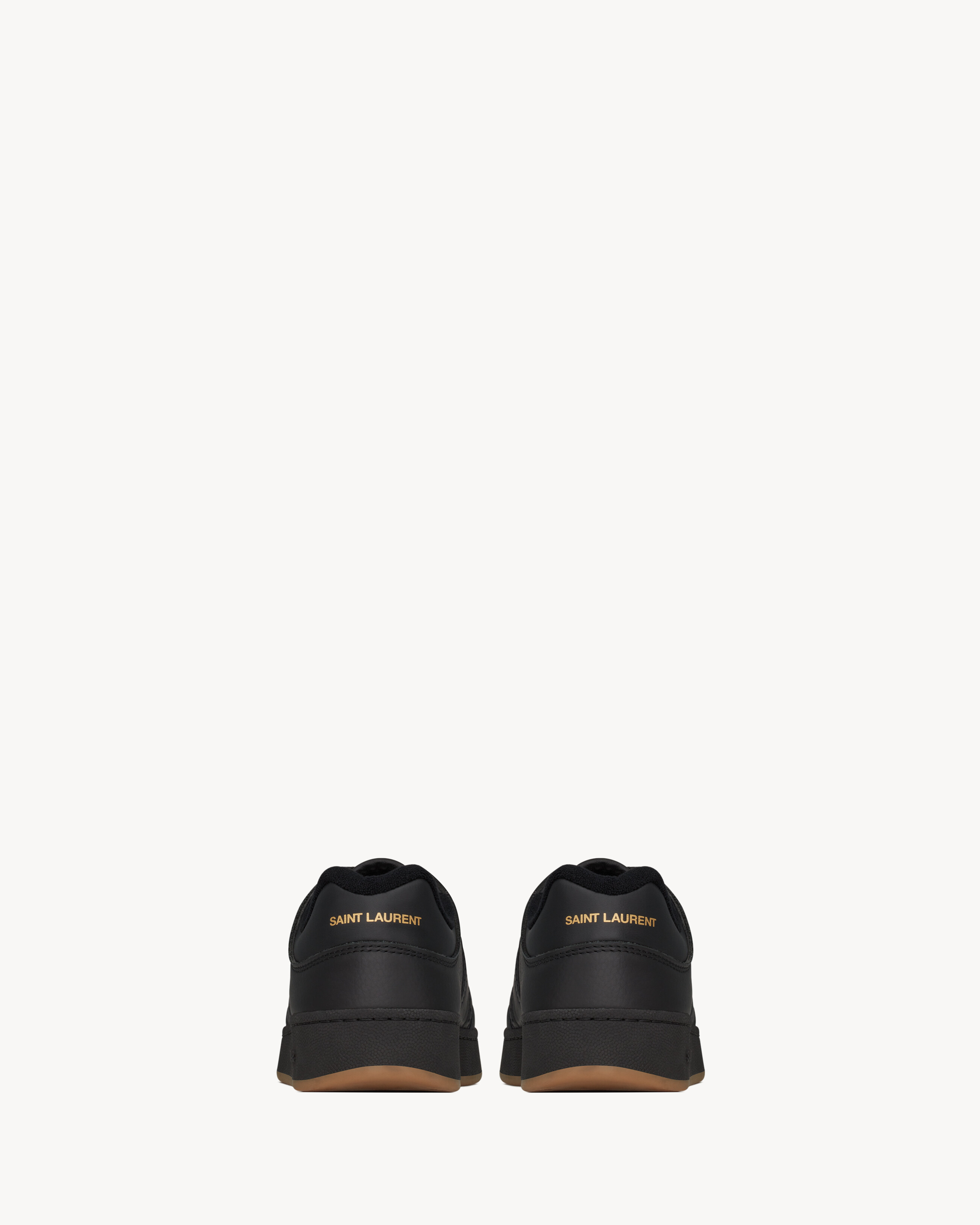 SL/61 low-top sneakers in smooth and grained leather