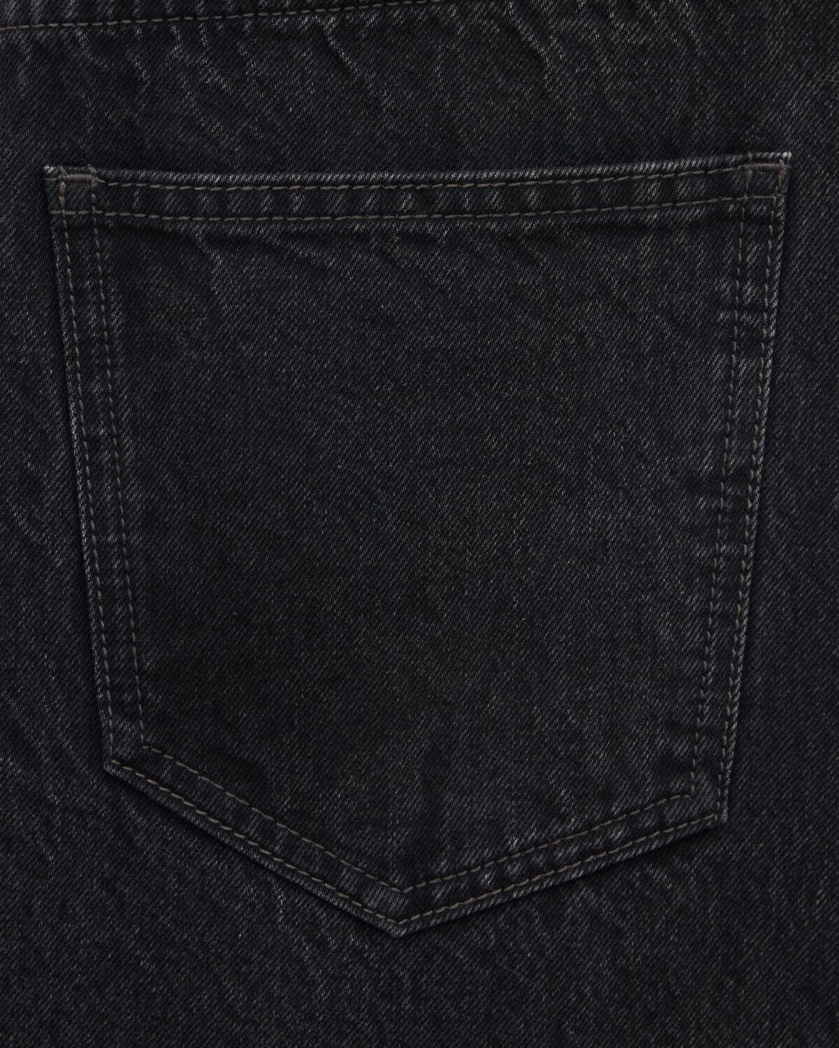 90's baggy jeans in black rock denim