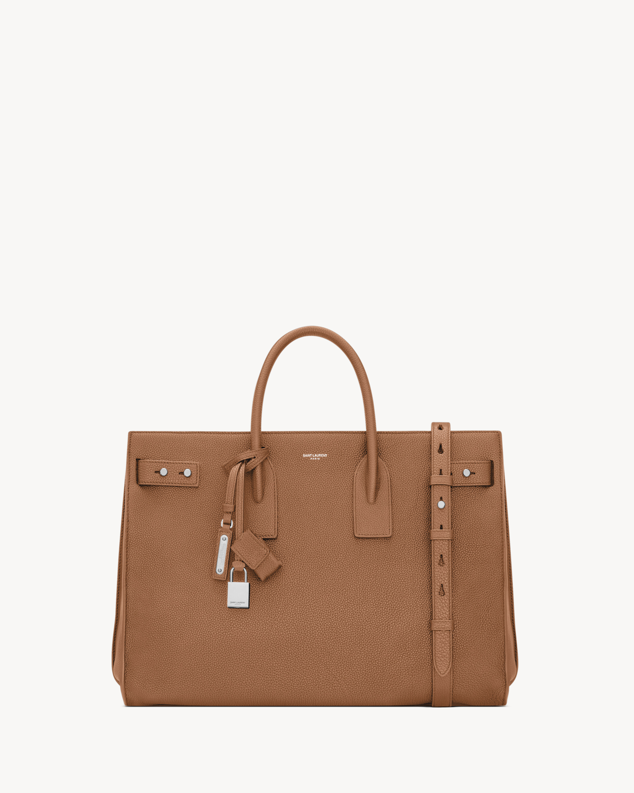 SAC DE JOUR thin large in grained leather
