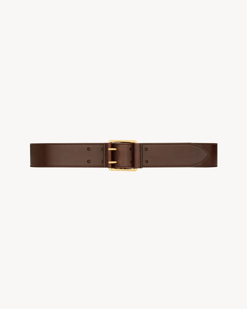 MOTORCYCLE belt in leather