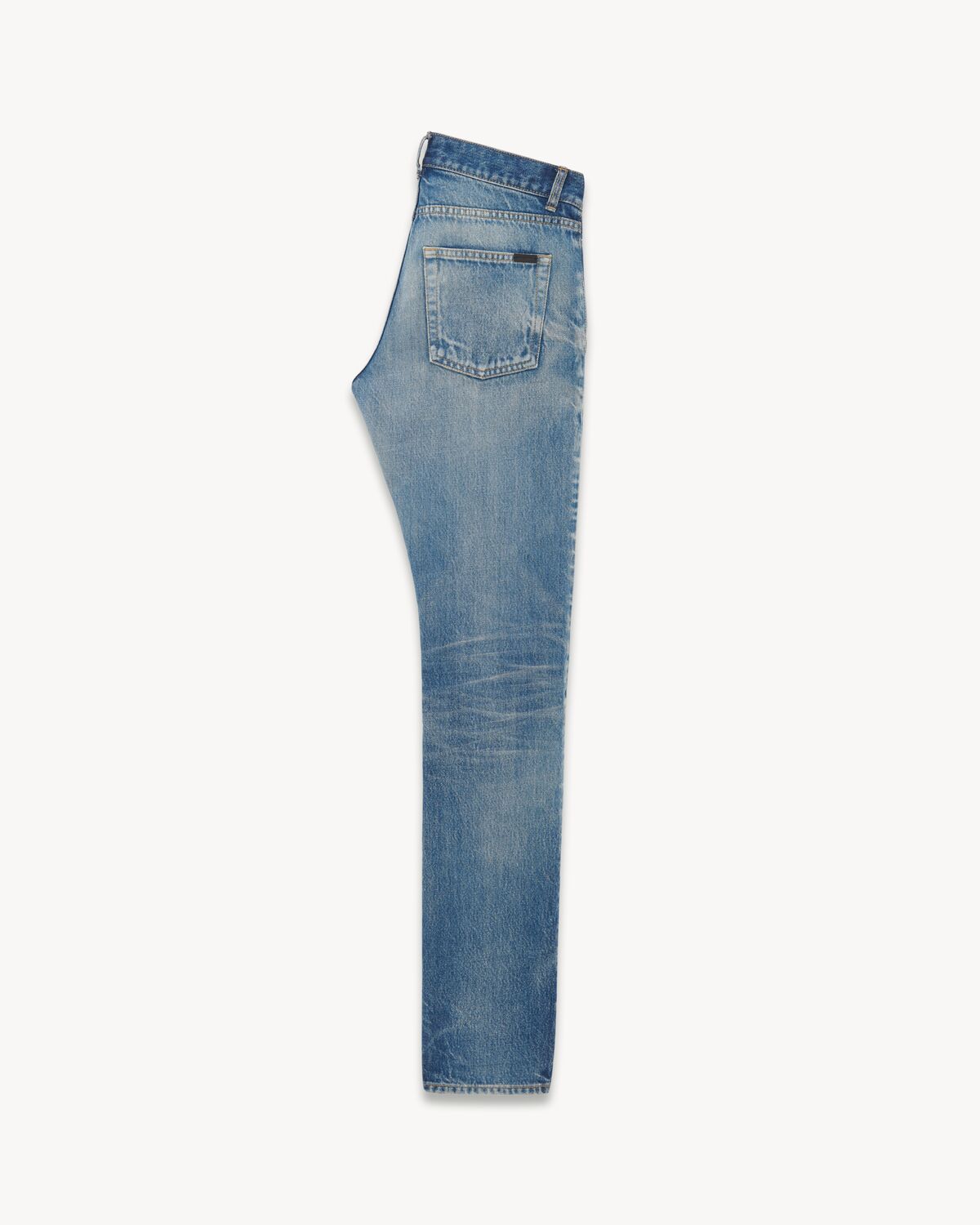 slim-fit jeans in hydrangea blue denim