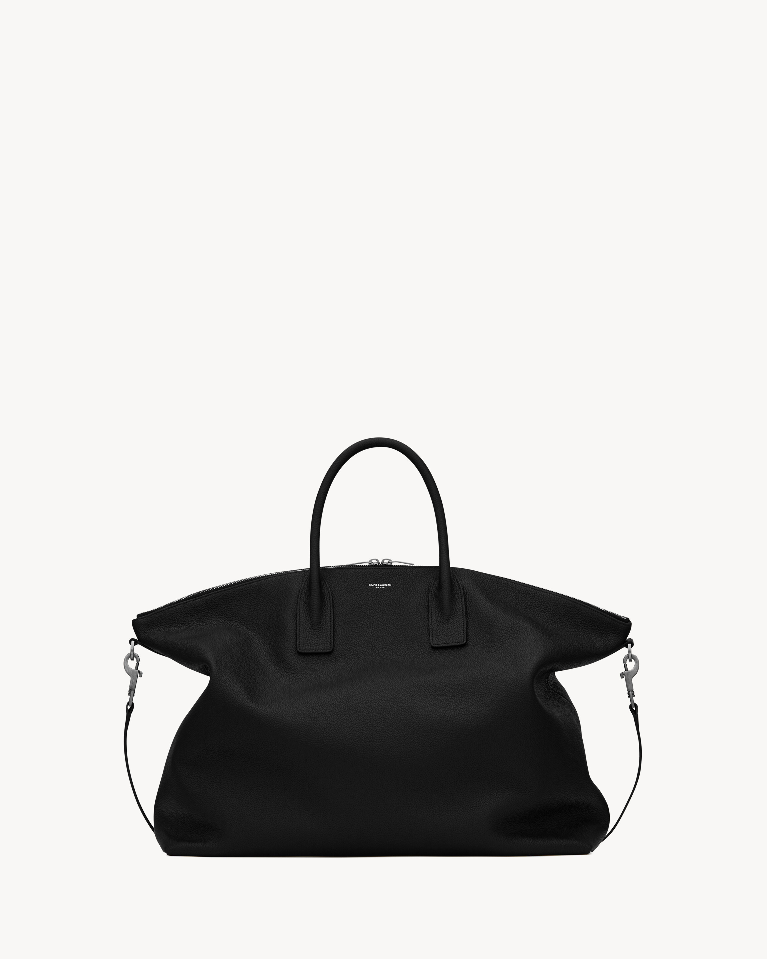 Bowling Tote in grained leather